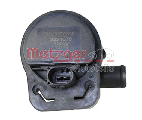 METZGER 2221078 Zusatzwasserpumpe (Kühlwasserkreislauf)
